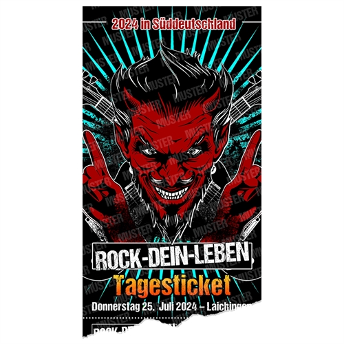 ROCK-DEIN-LEBEN 2024 - 
Donnerstag Ticket